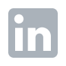 LinkedIn Logo - Gray