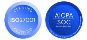 ISO and AICPA badges